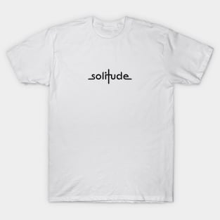 solitude for white T-Shirt